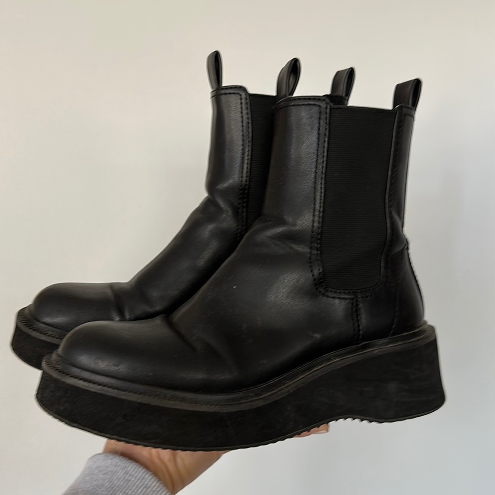 MANGO black boots
